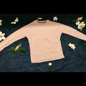 pink long sleeve Nike shirt